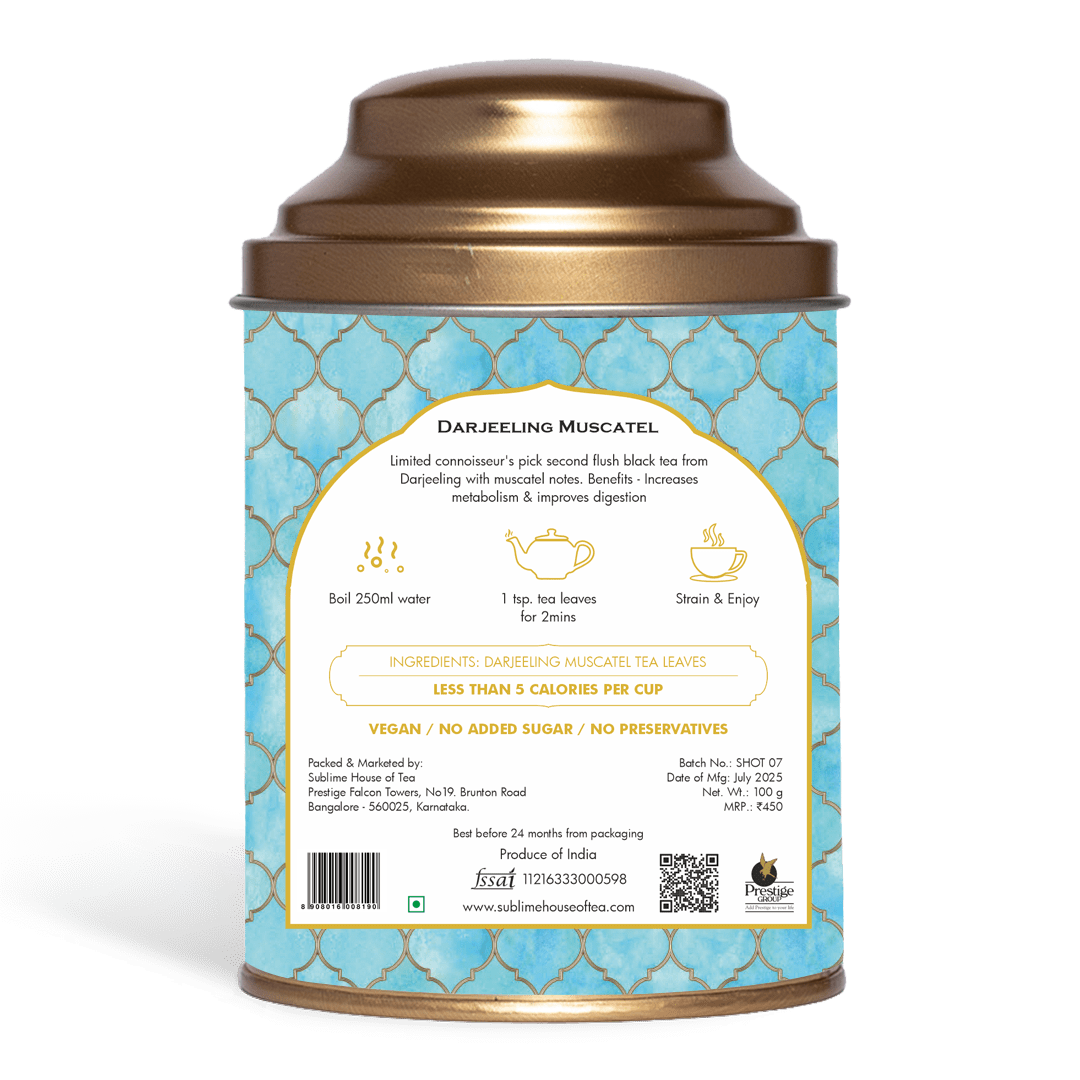 Sublime Inspiring Awe Darjeeling Muscatel
