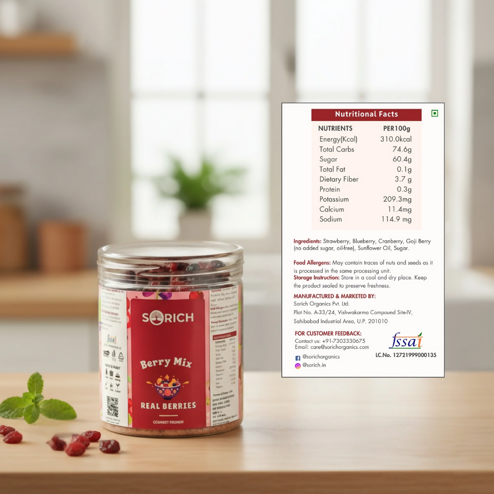 Sorich Organics Berries Mix