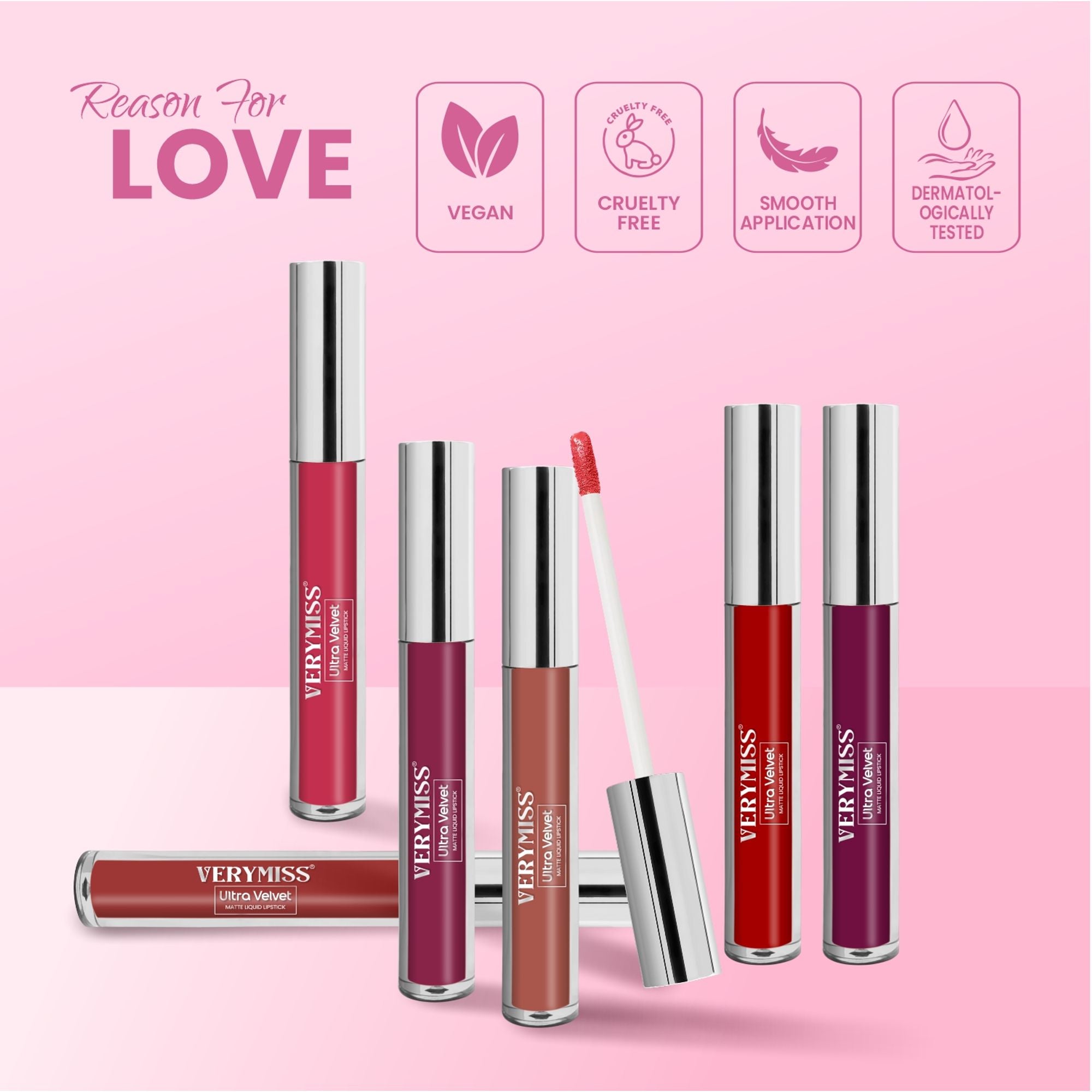 VERYMISS Ultra Velvet Matte Liquid Lipstick - 209 Vintage Maroon