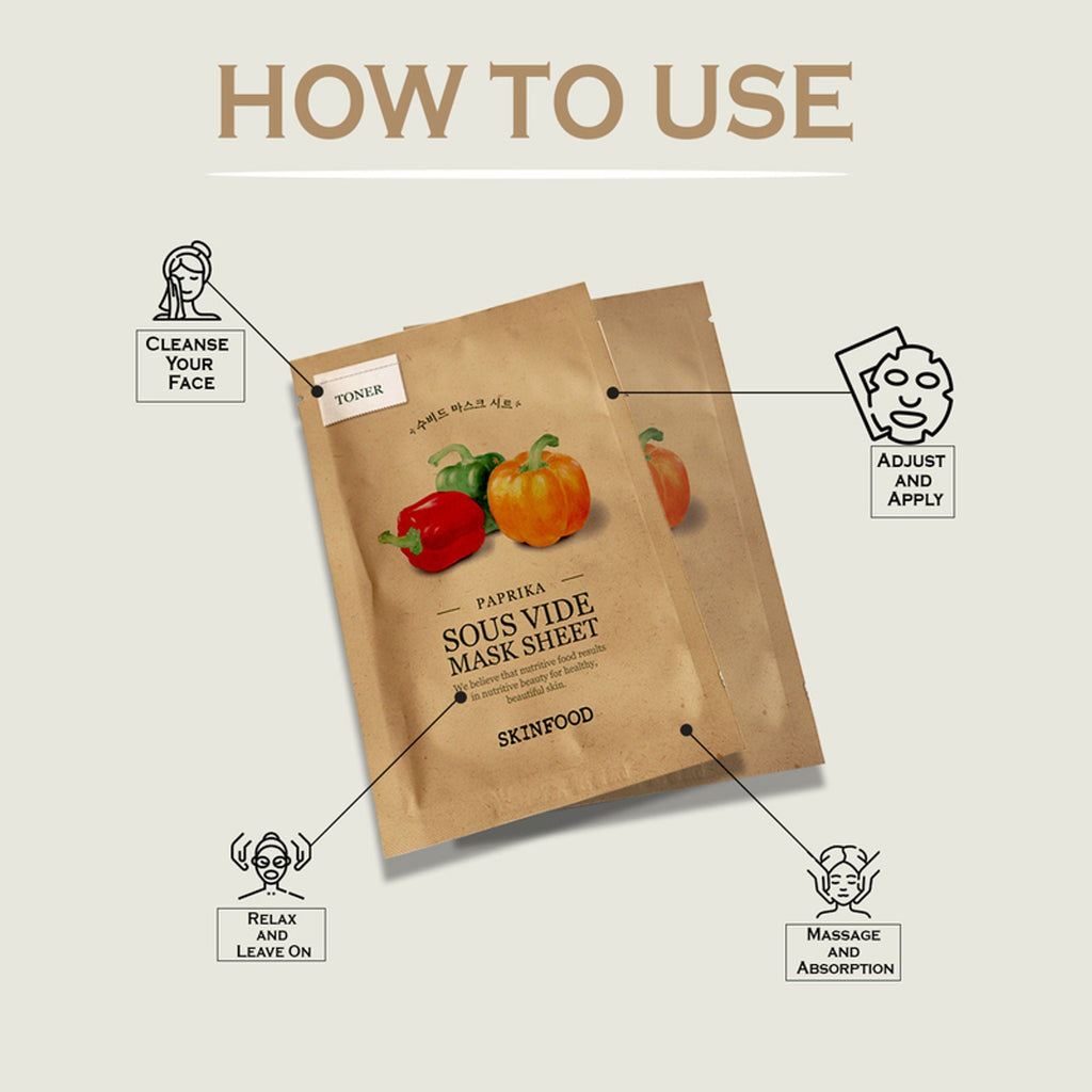 Skinfood Sous Vide Mask Sheet - Paprika
