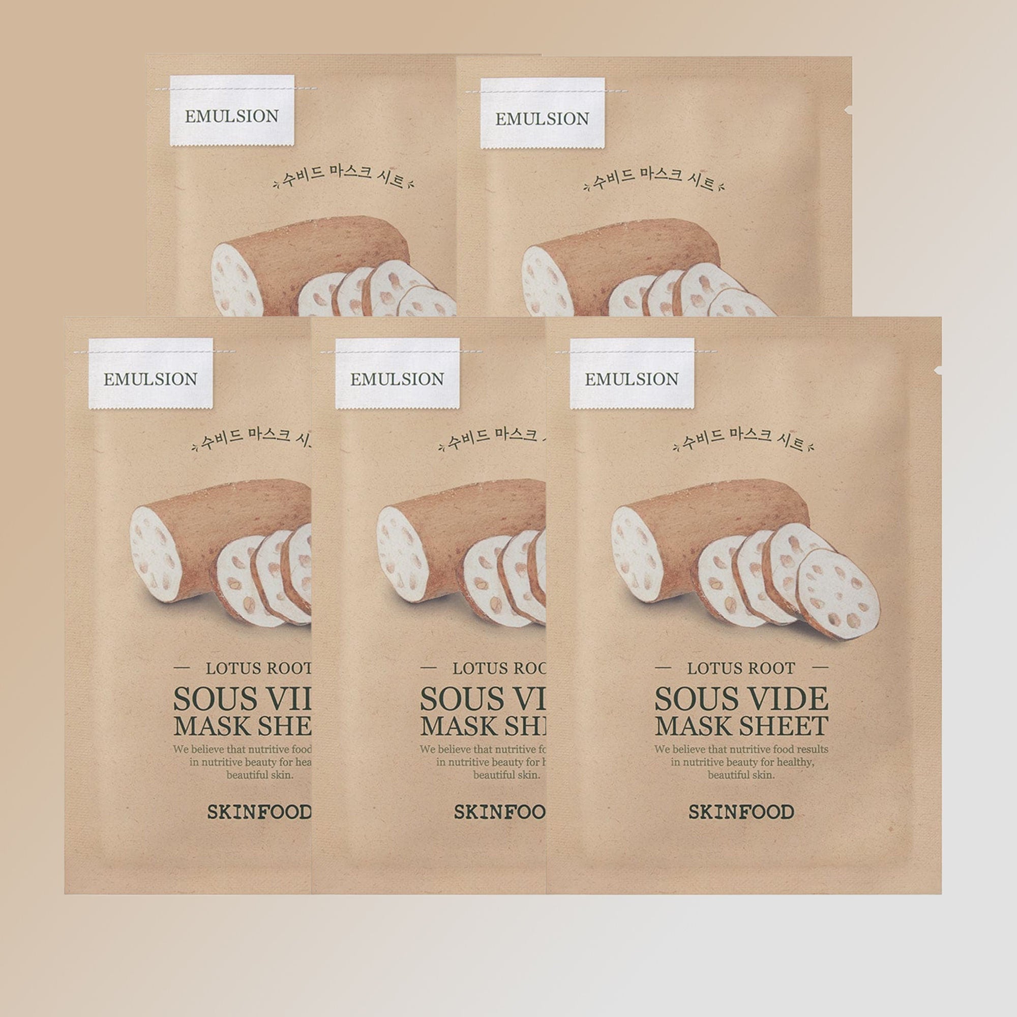 Skinfood Sous Vide Mask Sheet - Lotus Root