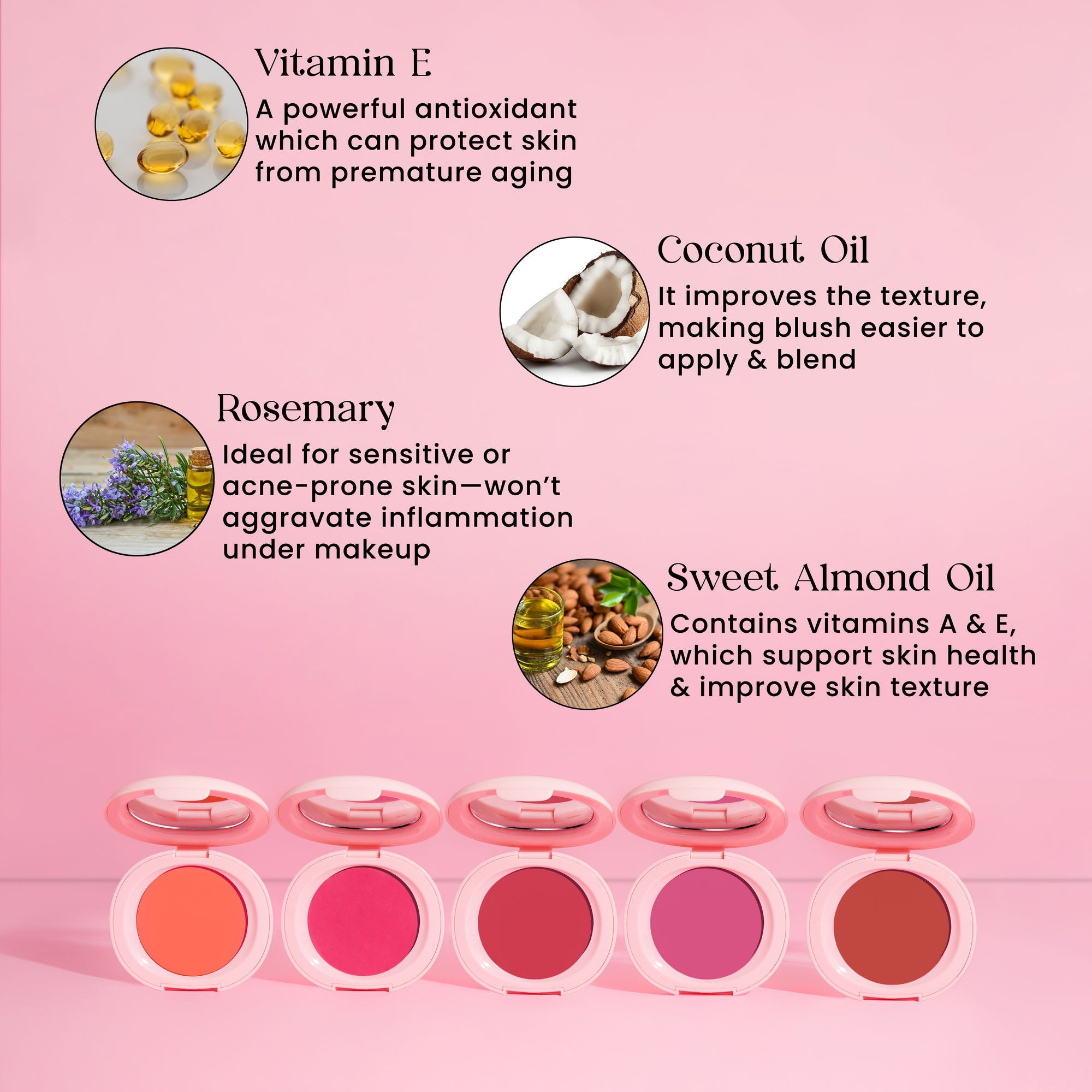 Milagro Beauty Gula-Bae Cream Blush - Honey Suckle