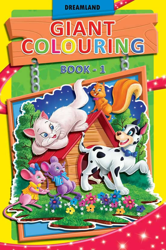 Dreamland Giant Colouring Book - 1