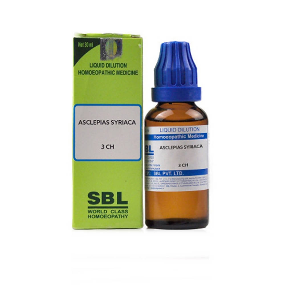SBL Homeopathy Asclepias Syriaca Dilution