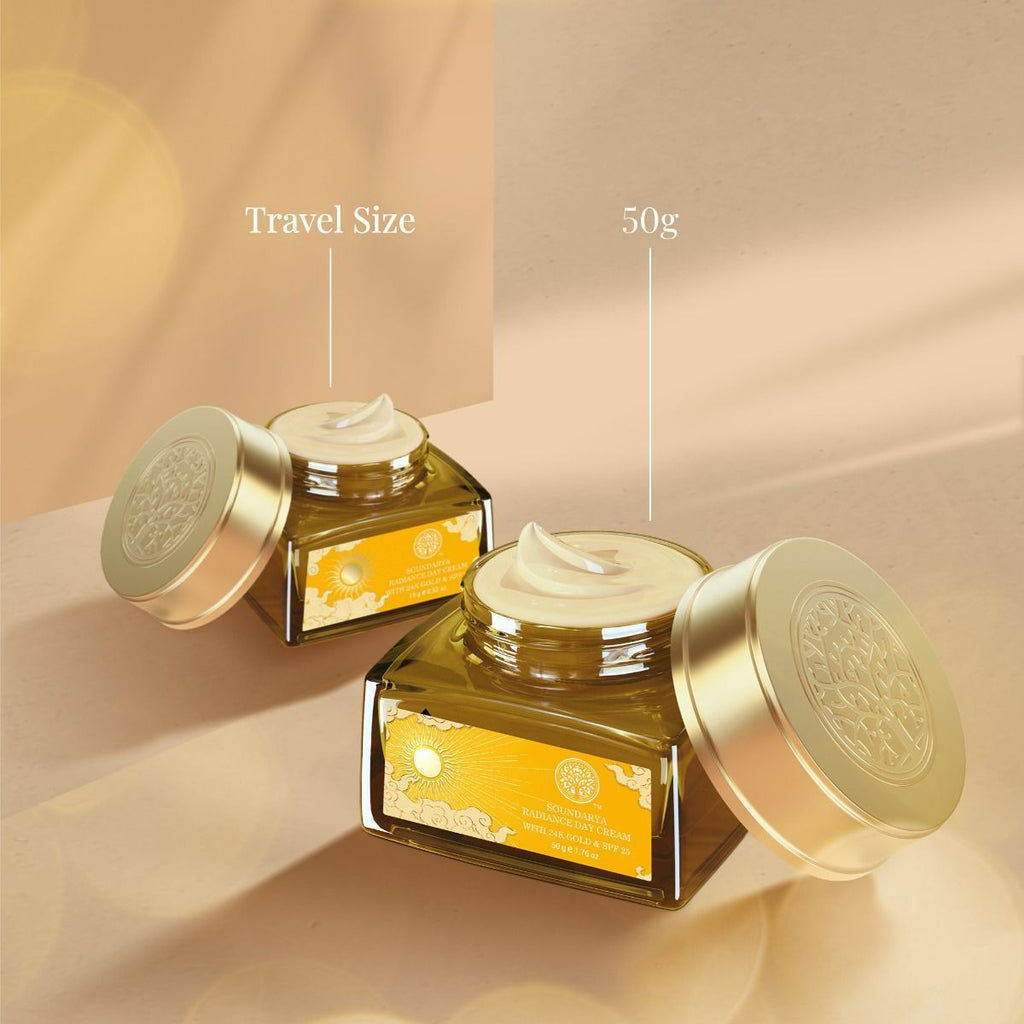 Forest Essentials Soundarya Radiance Cream With 24K Gold & SPF30