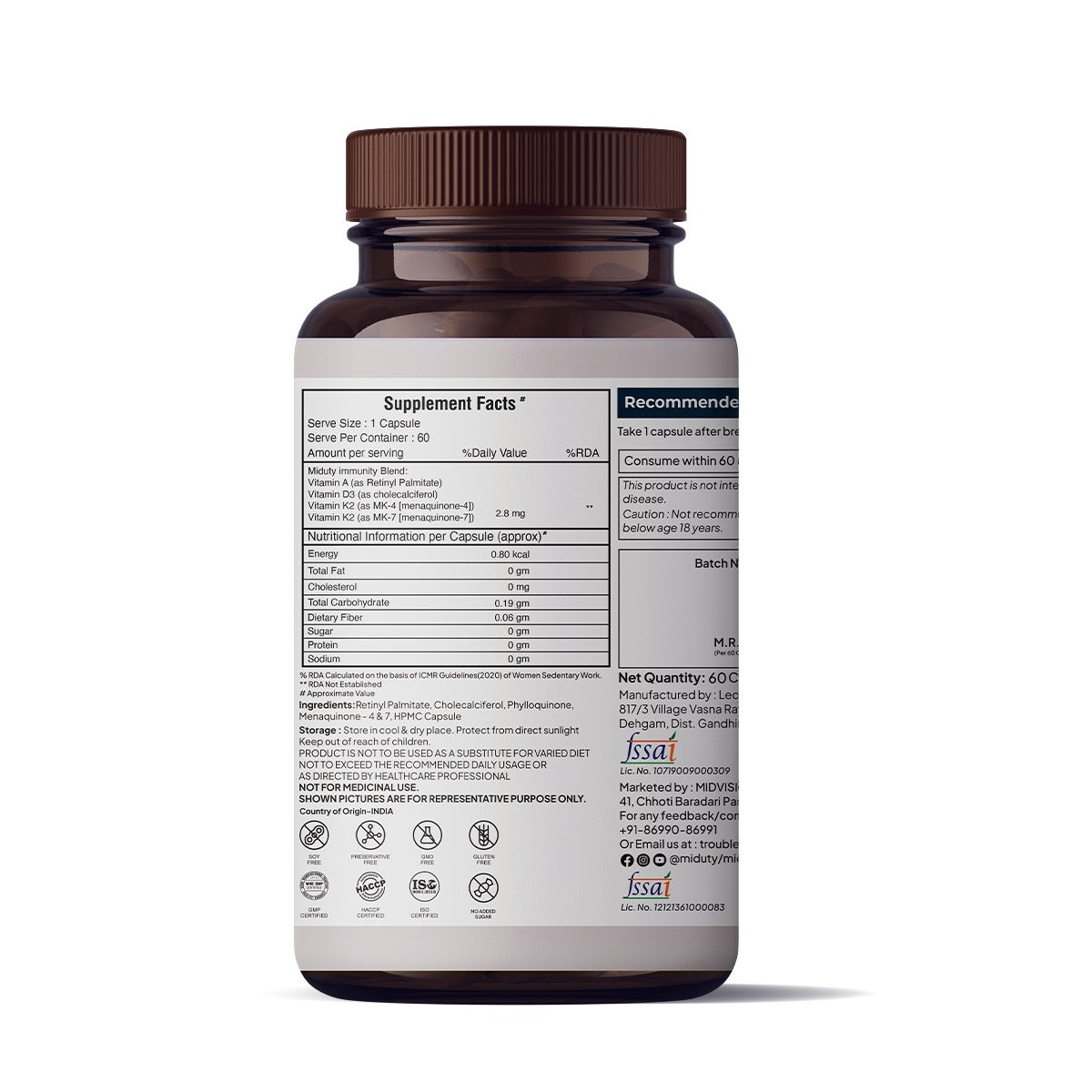 Miduty by Palak Notes A.D.K Capsules