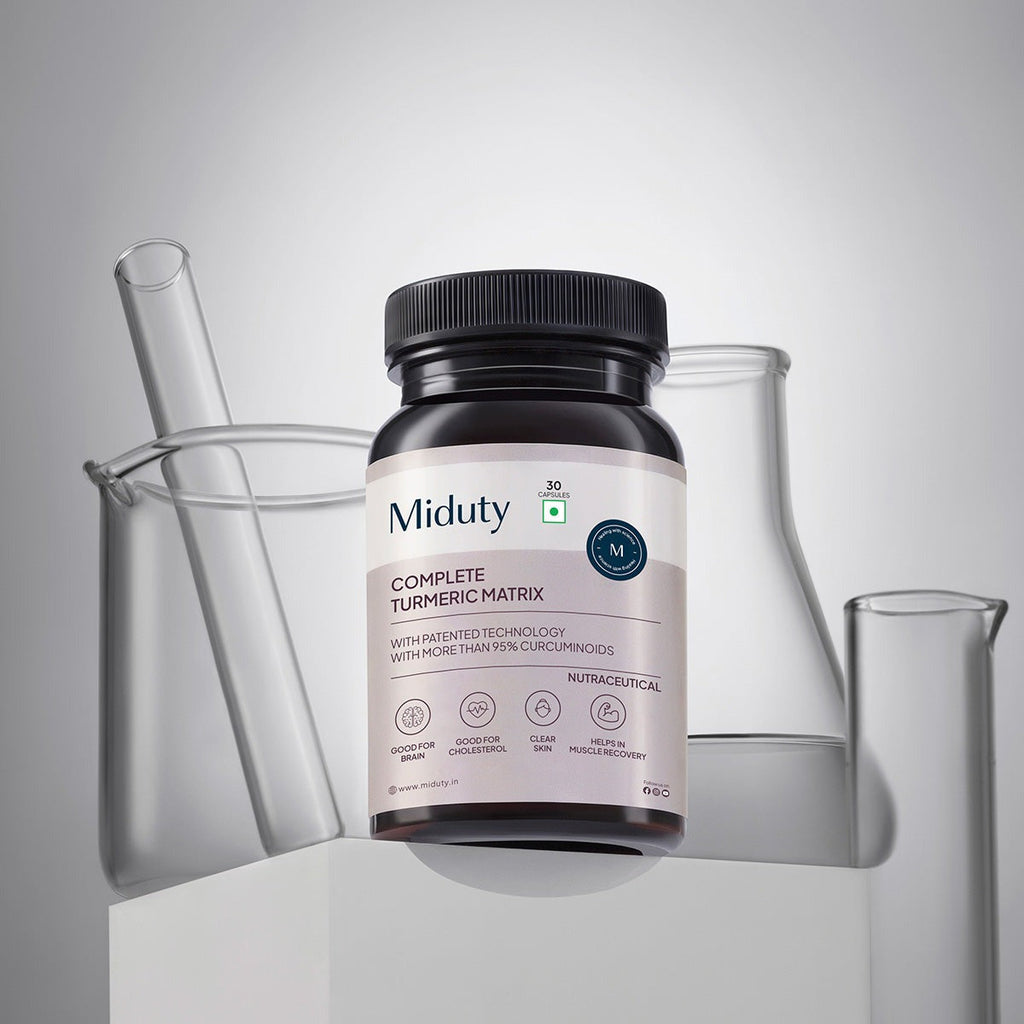 Miduty by Palak Notes Complete Turmeric Matrix Capsules