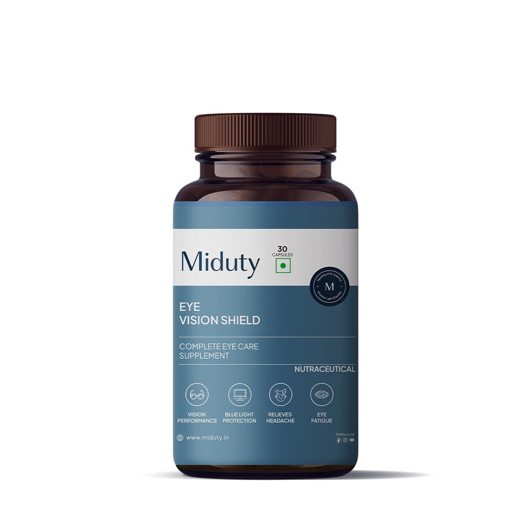 Miduty by Palak Notes Eye Vision Shield Complete Eye Care Capsules