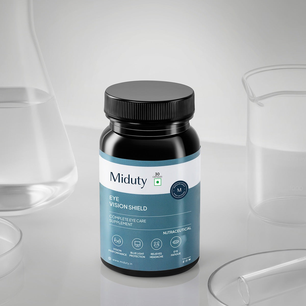 Miduty by Palak Notes Eye Vision Shield Complete Eye Care Capsules
