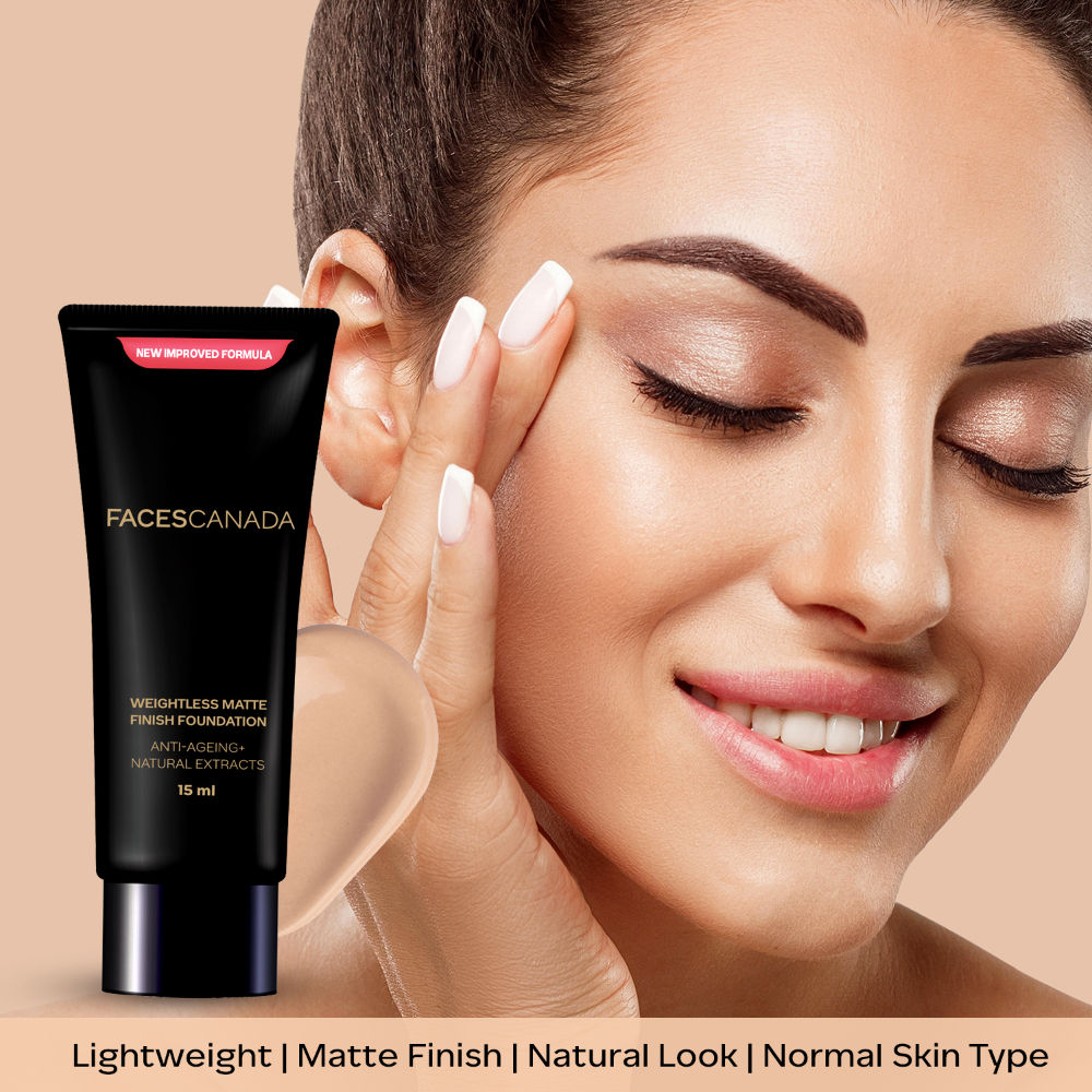 Faces Canada Weightless Matte Finish Foundation-Natural 03