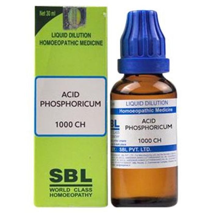 SBL Homeopathy Acidum Phosphoricum Dilution