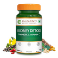 Pure Nutrition Kidney Detox with Turmeric & Vitamin C Veg Capsules