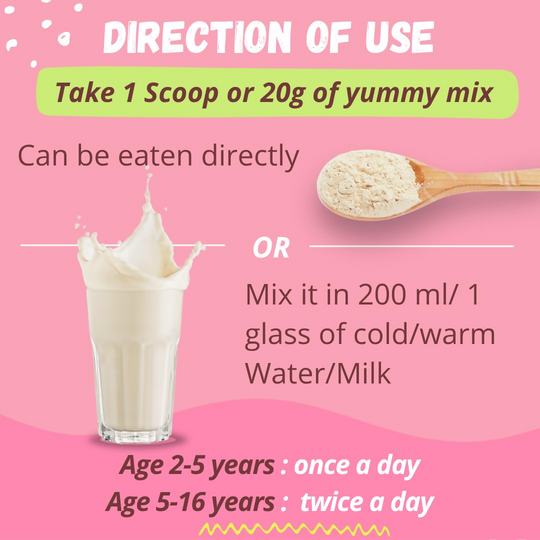 Better Herbs Brainify Vanilla Nutrition Drink Powder (2-16 Years)