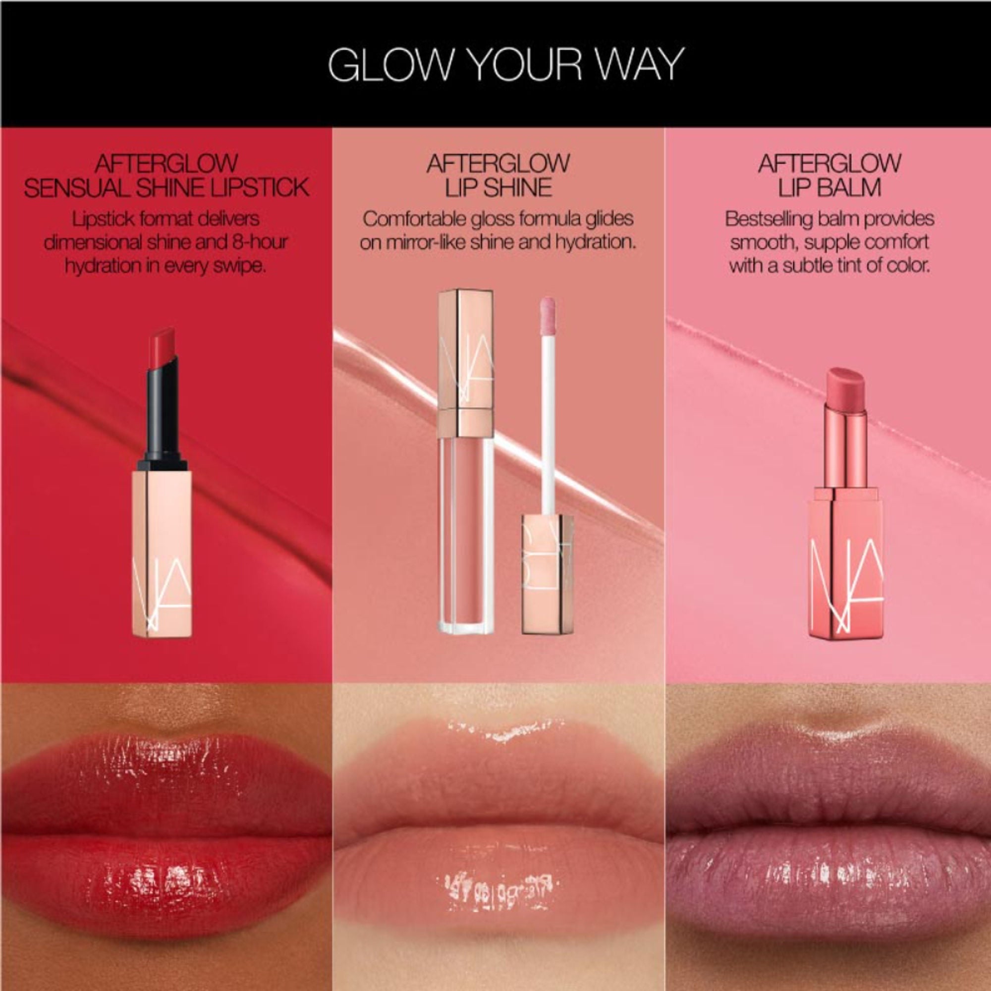 NARS Afterglow Lip Shine - Aragon
