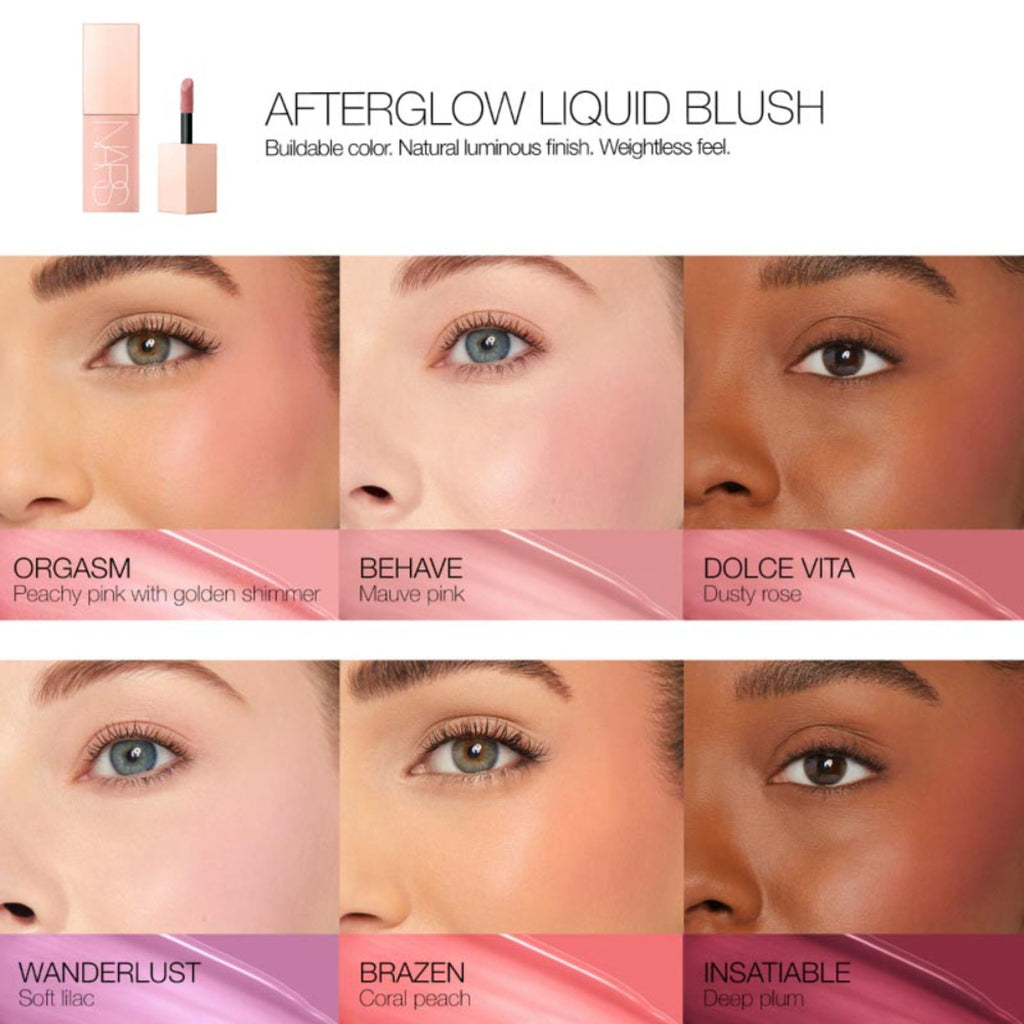 NARS Afterglow Liquid Blush - Brazen