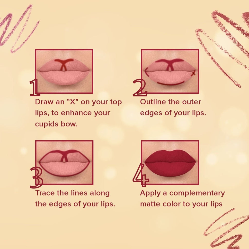 Character Two In One - Lipstick & Lipliner - Cto204