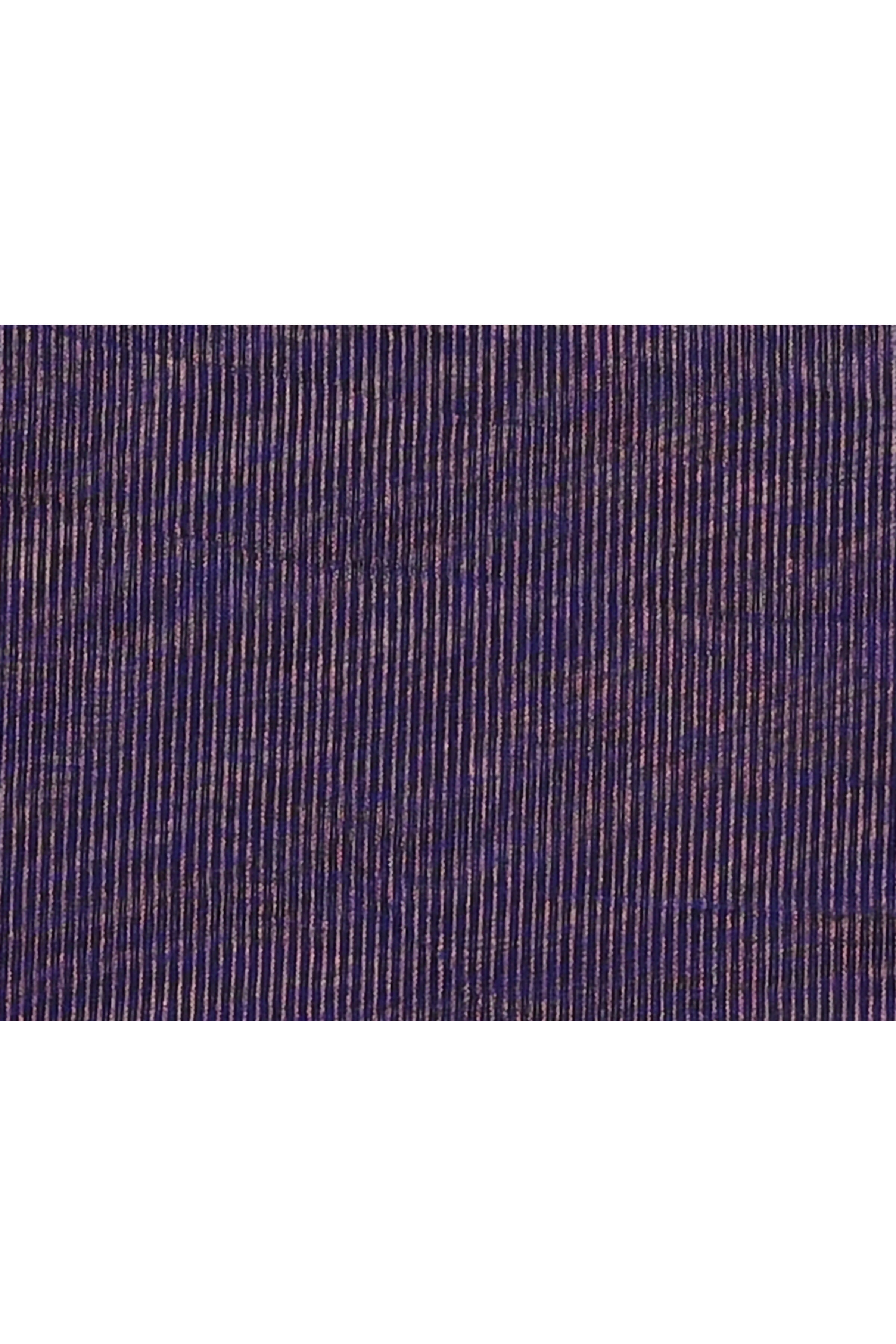 Piyari Fashion Women's Navy Blue Embellished Cotton Blend Zari Check Handloom Saree