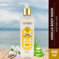 Omeo Vanilla Body Wash - Gentle Cleansing, Soft Nourshing Body Wash