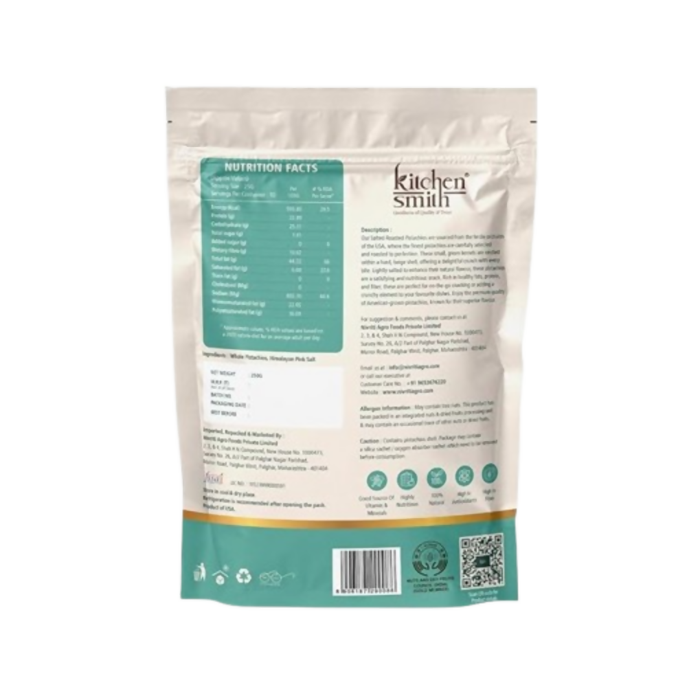 Kitchen Smith Salted Roasted Pista