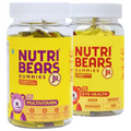 NutriBears Kids Multivitamin and Eye Health Combo