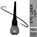 KINDED Liquid Metallic Eye Liner - Greyish Silver