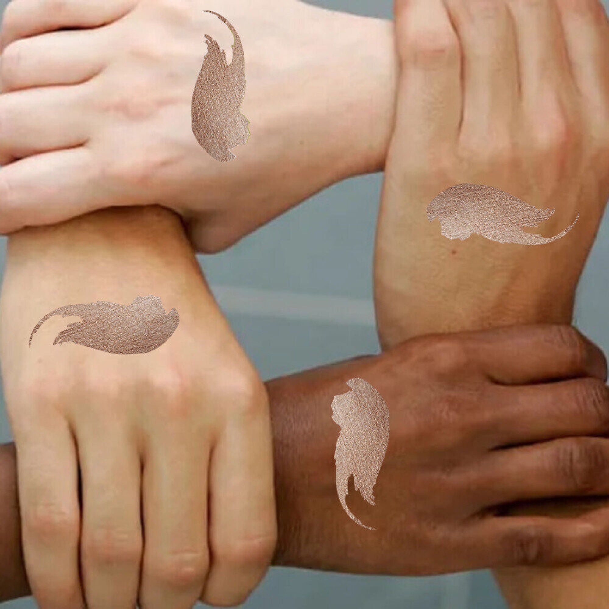 KINDED Mousse Shimmer Highlighter - Rose Gold