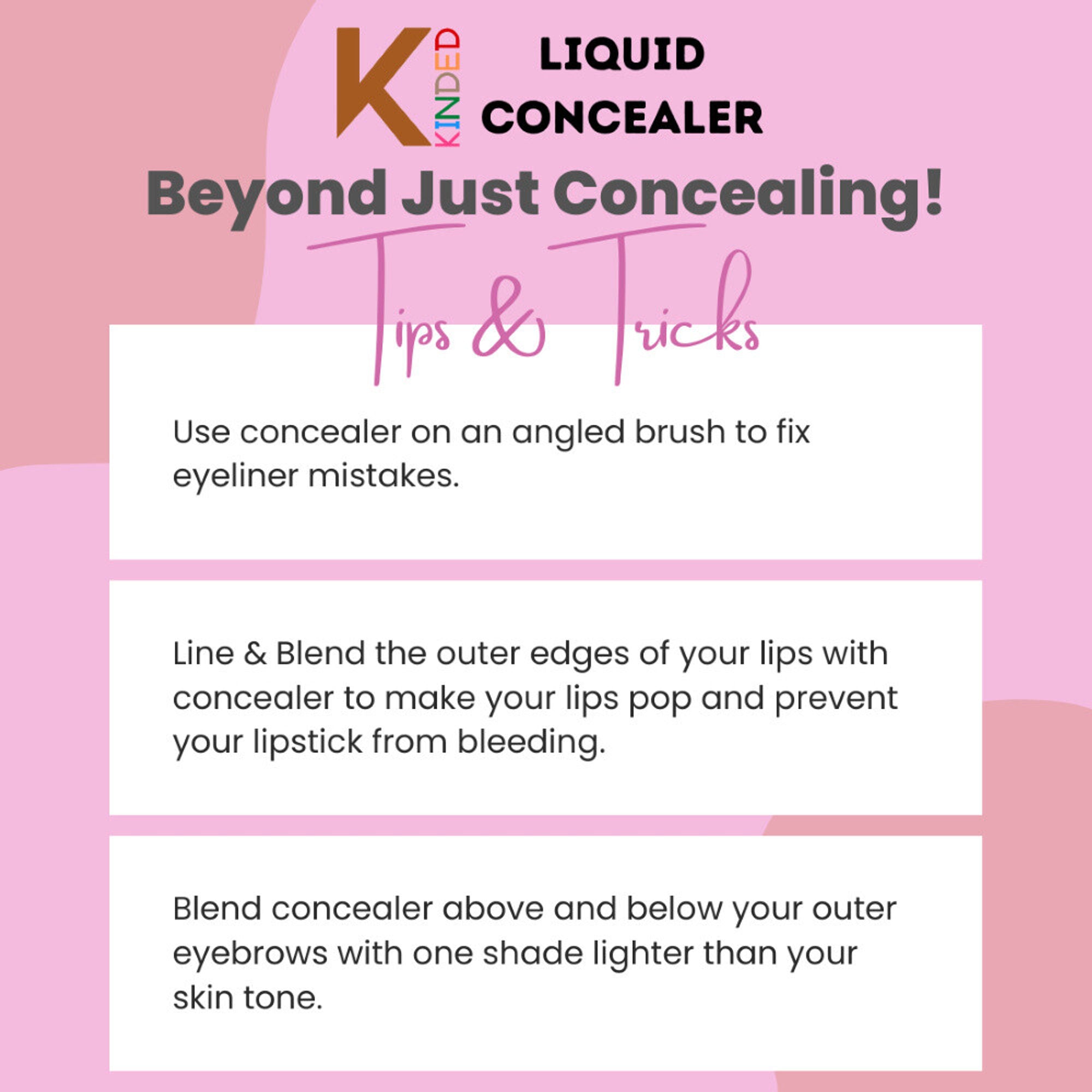 KINDED Liquid Concealer - Yellow Tone