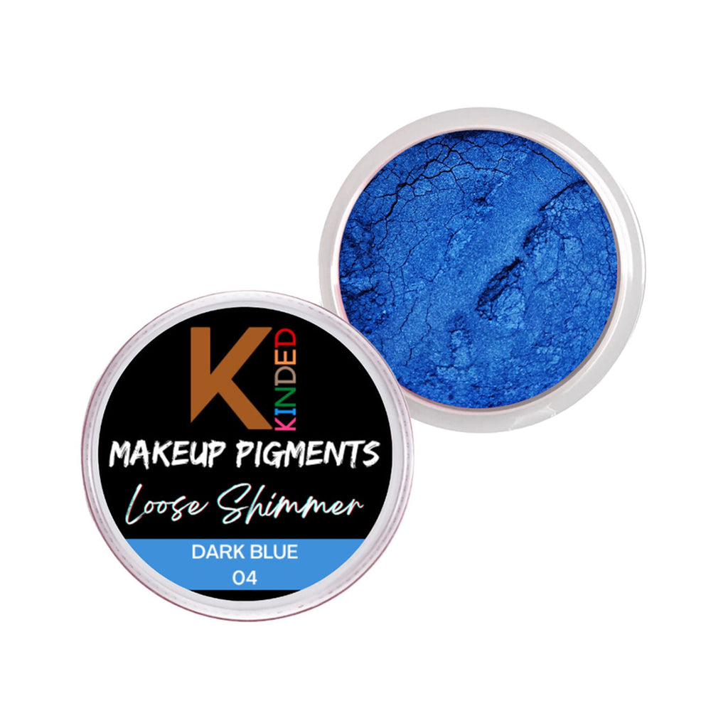 KINDED Loose Shimmer Makeup Foil Pigments Powder - Dark Blue