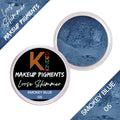 KINDED Loose Shimmer Makeup Foil Pigments Powder - Smokey Blue