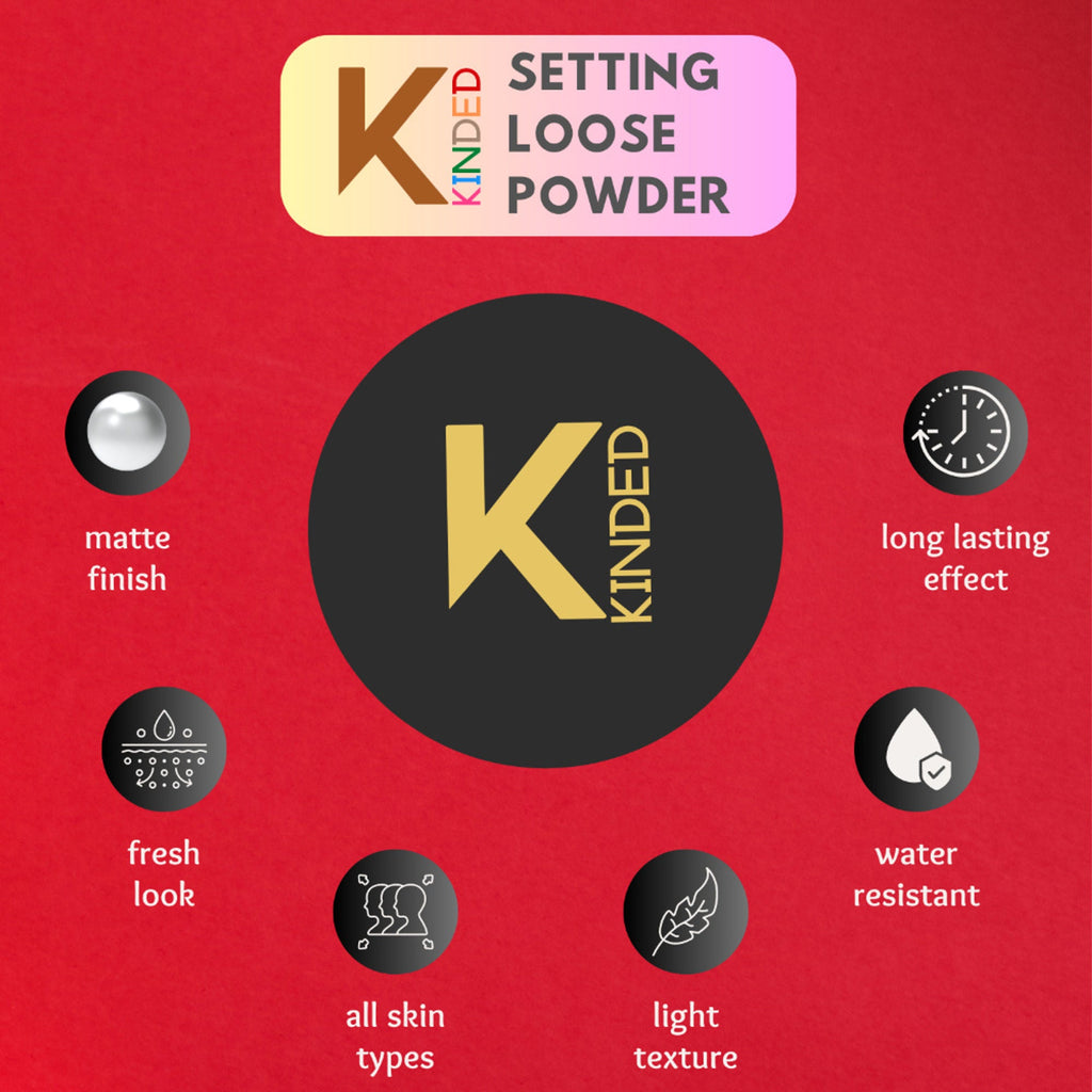 KINDED Setting Loose Powder - Translucent White