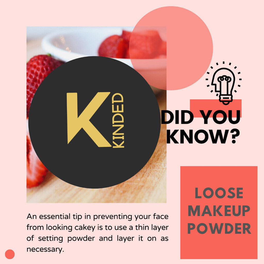 KINDED Highlighter Loose Powder - Shimmer Lavender Purple
