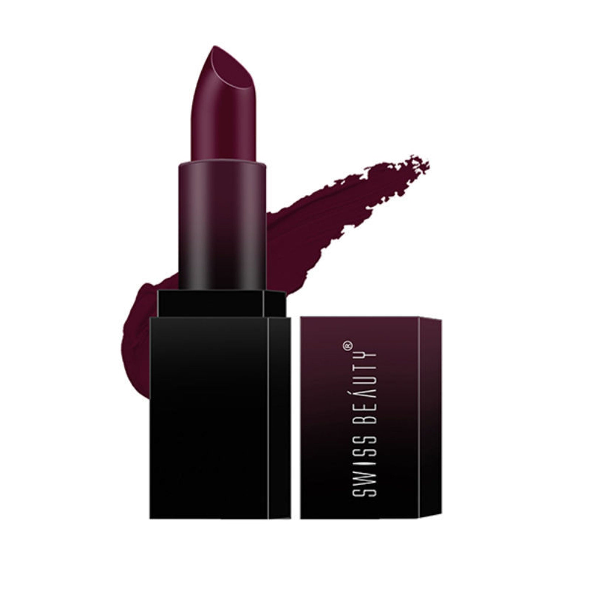 Swiss Beauty HD Matte Lipstick , High Coverage , Lightweight - 24 Naked