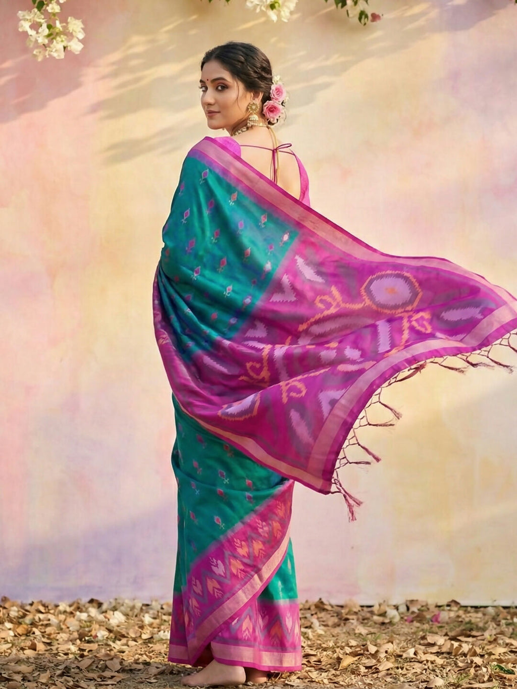 Shree Shyam Fashion Sky Blue Soft Silk Saree