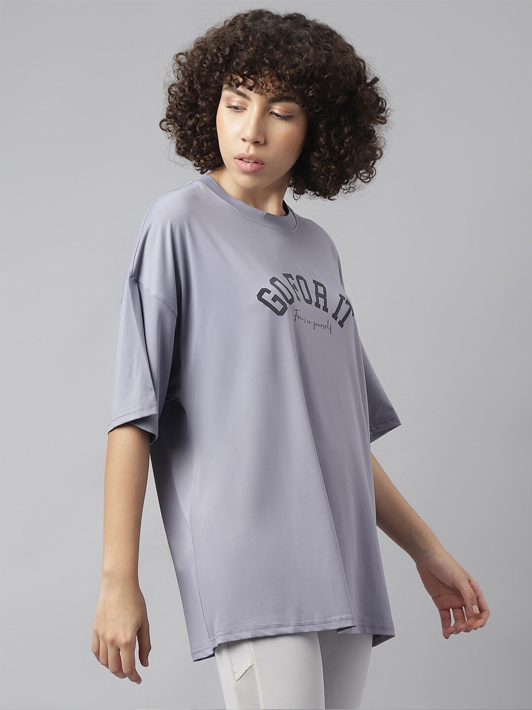 MKH Typography Printed Dri-FIT Sports T-shirt