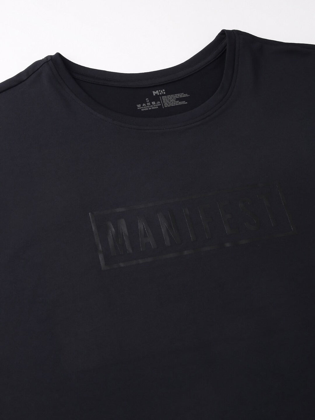 MKH Typography Printed Extended Sleeves Dri-FIT Relaxed Fit T-shirt