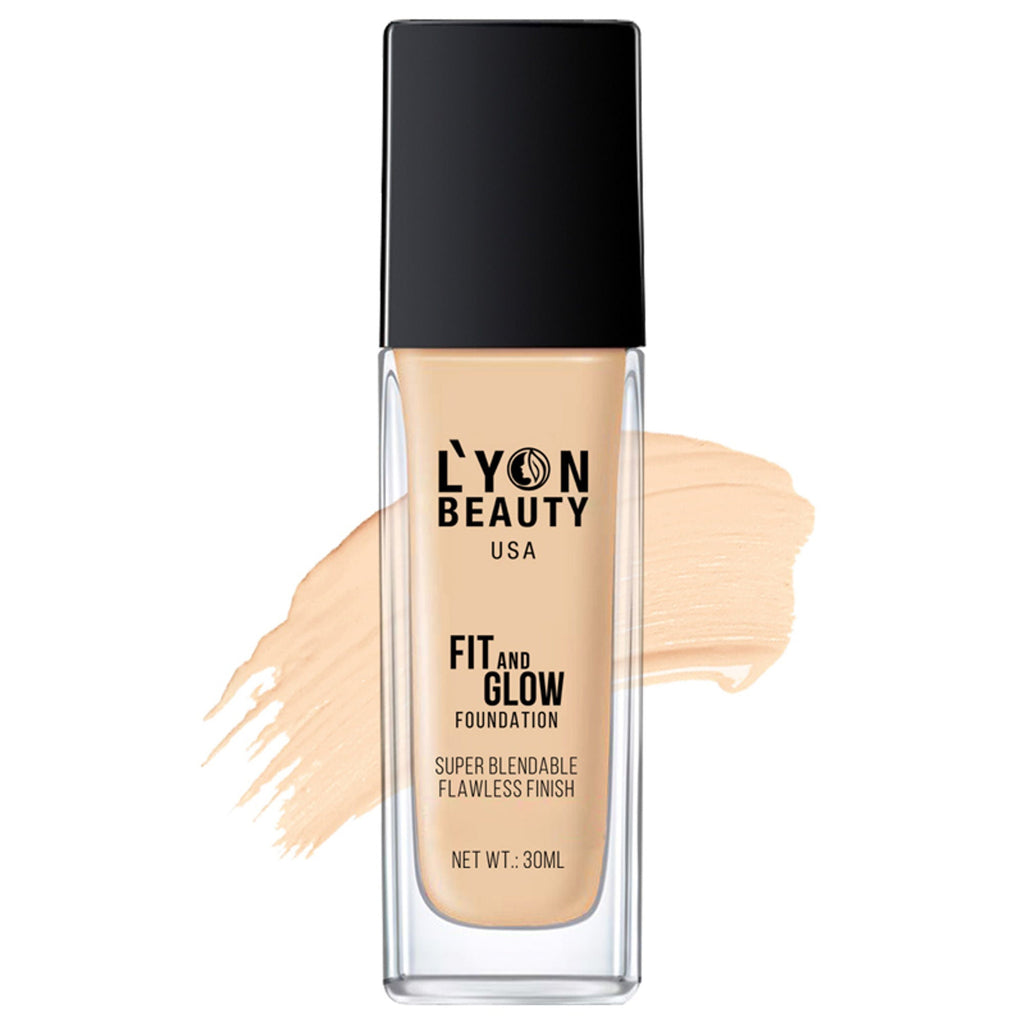 Lyon Beauty Fit & Glow Foundation - Light Moyen 04