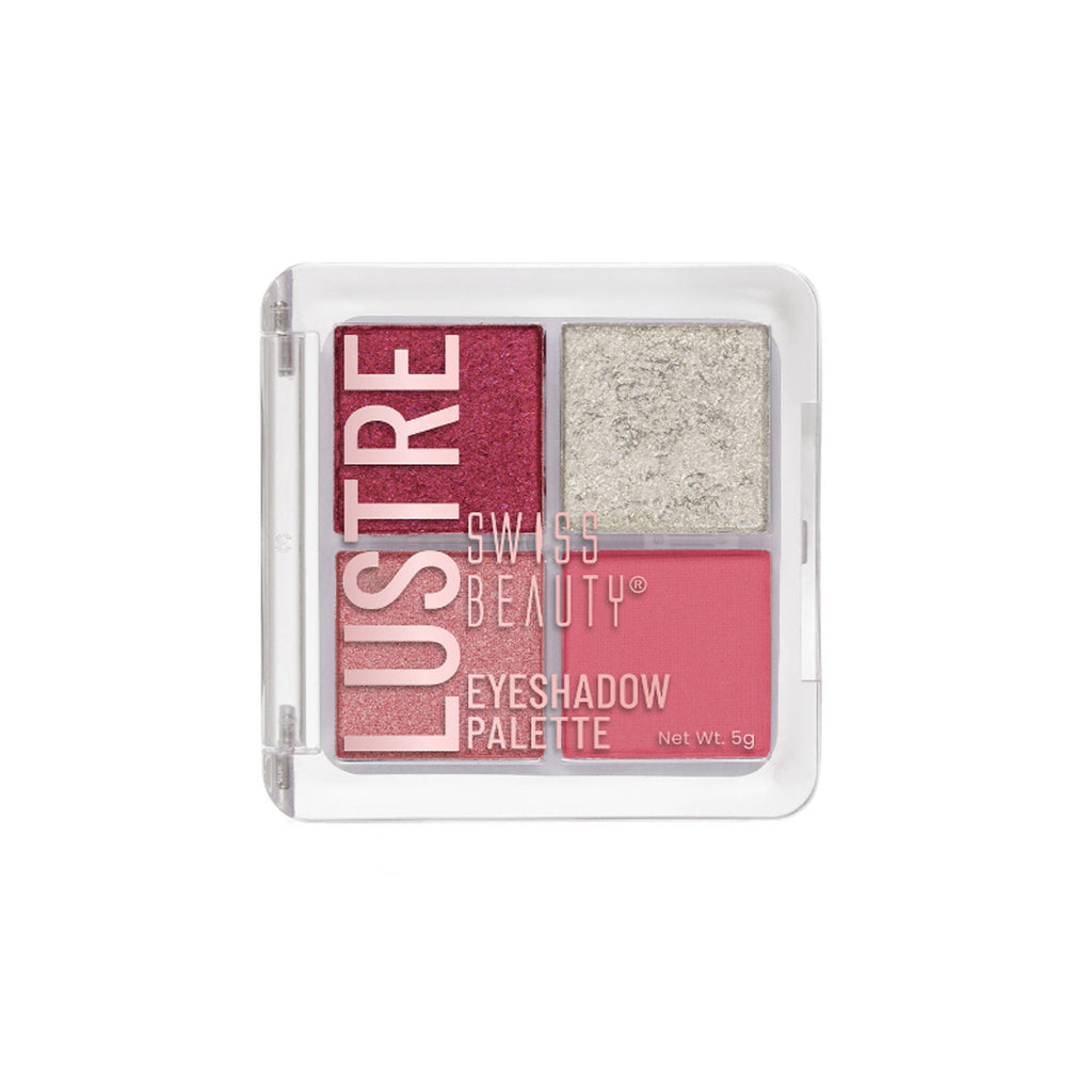 Swiss Beauty Lustre Eyeshadow Palette - 1 Rose N Petals
