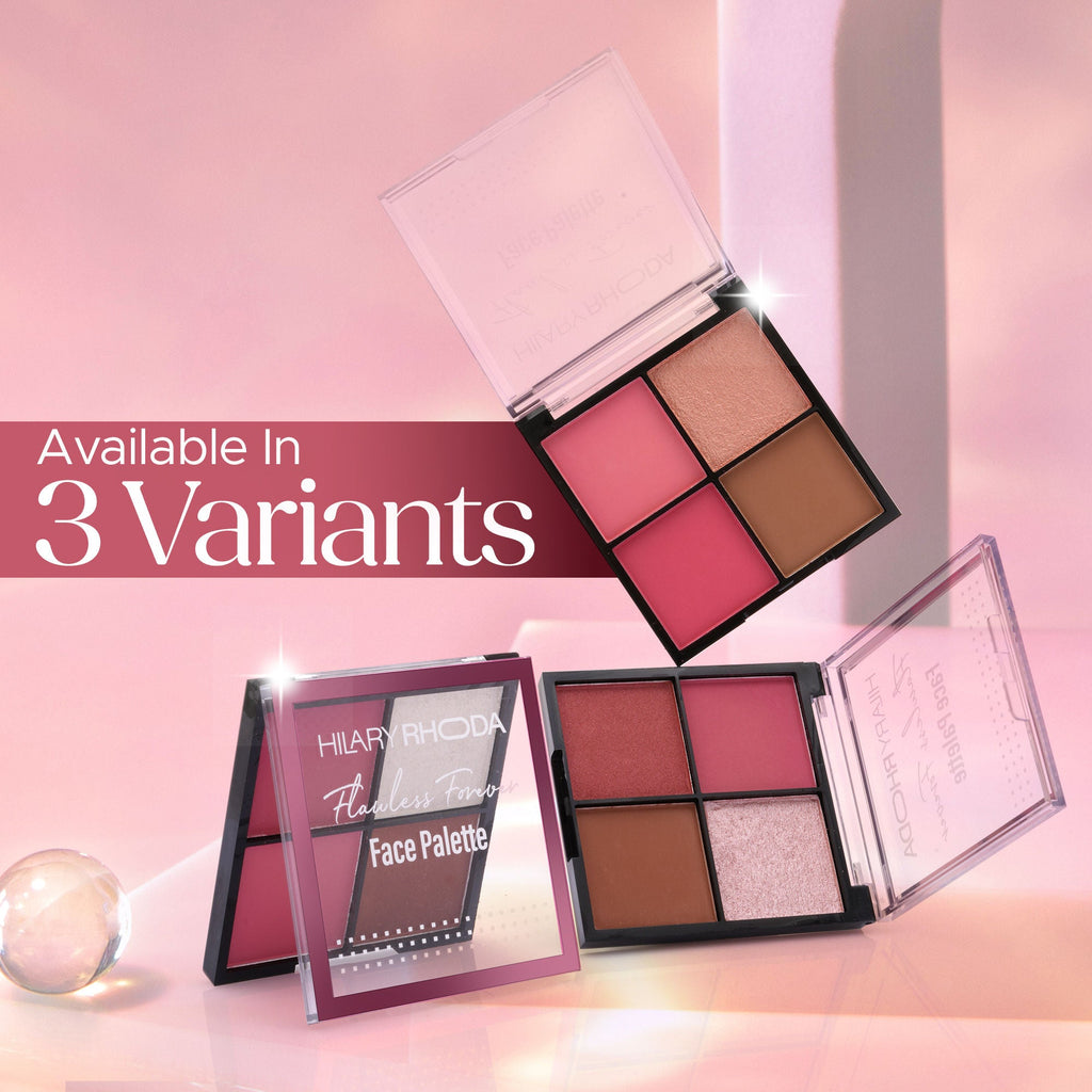 Hilary Rhoda Flawless Forever Face Palette - Dark 03