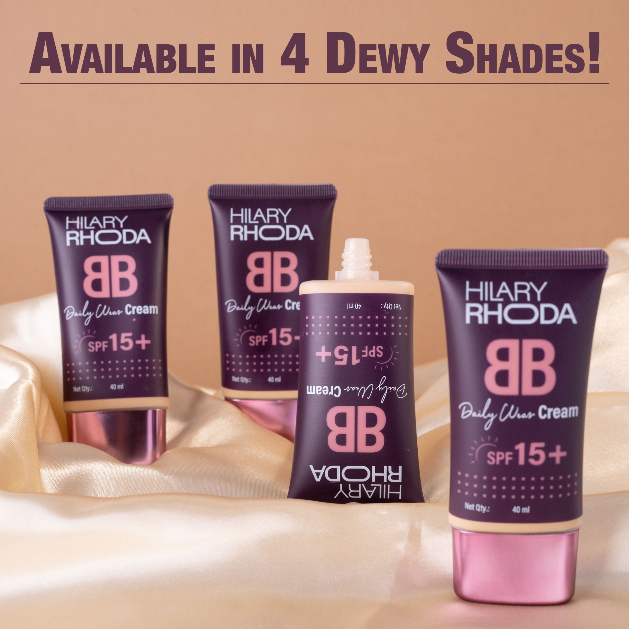 Hilary Rhoda BB Cream With SPF 15 - Golden Beige 04 - Fair Ivory 02
