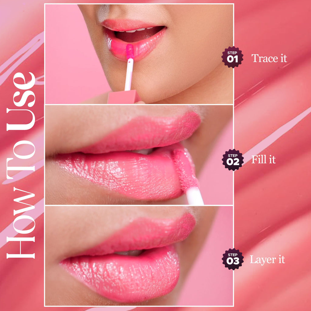 Hilary Rhoda Glass Glow Lip Gloss - Plumalicious 05
