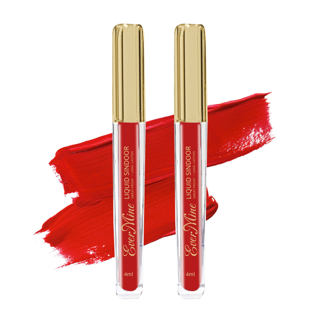 Hilary Rhoda Ever Mine Smudge-Proof Liquid Sindoor Pack Of 2 - My Red 01