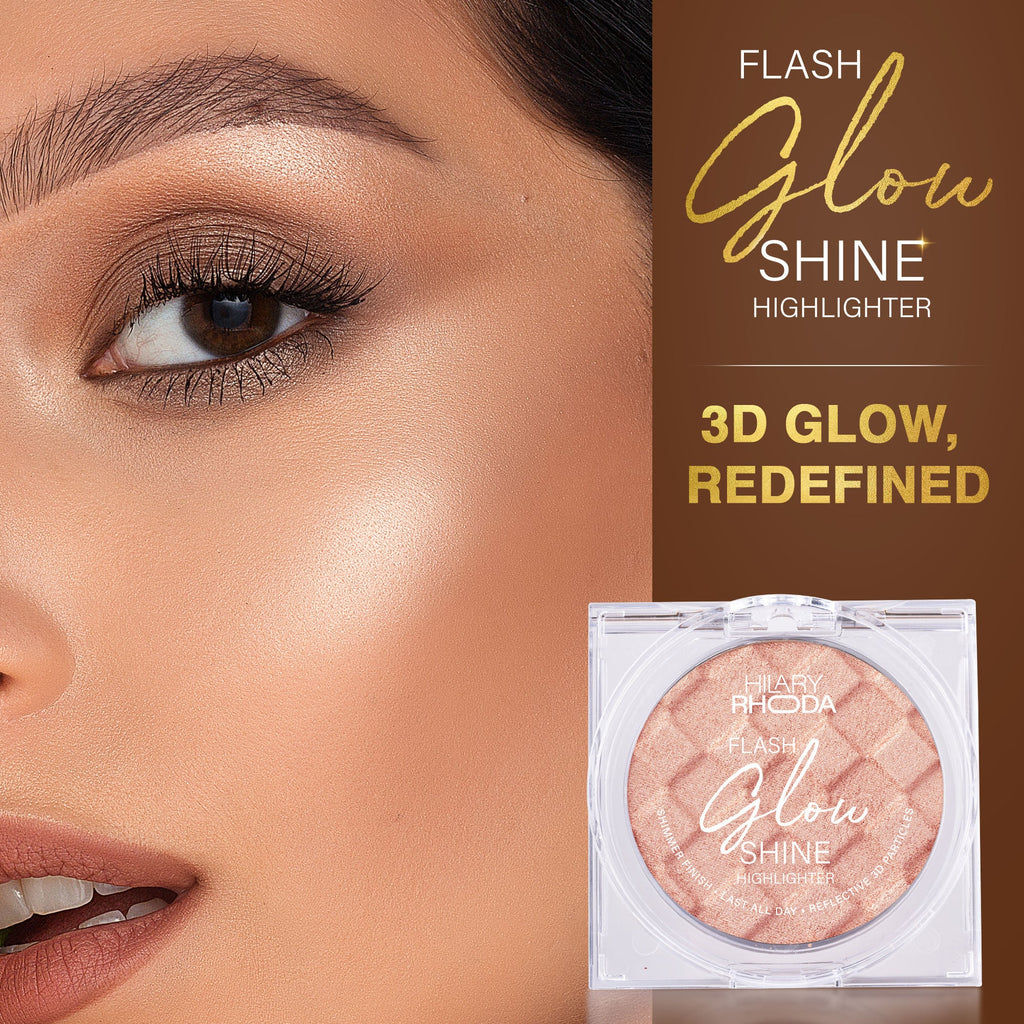 Hilary Rhoda Flash Glow Shine Reflective Highlighter - Gold Shine 04