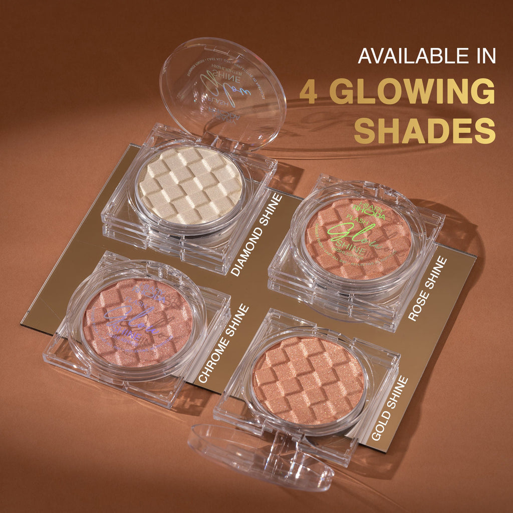 Hilary Rhoda Flash Glow Shine Reflective Highlighter - Gold Shine 04