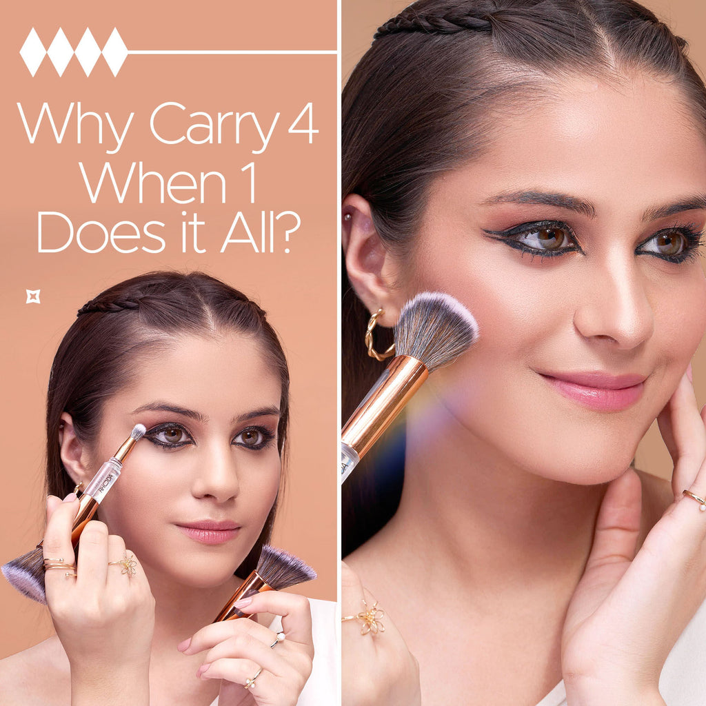 Hilary Rhoda All-Rounder 4 In 1 Brush For Makeup
