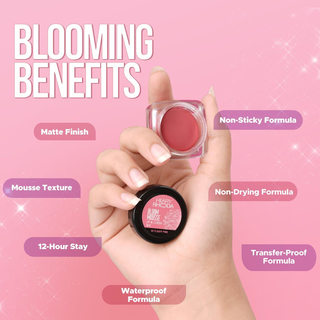 Hilary Rhoda Bloom Mousse Waterproof Lip N Cheek Tint - Cinnamon Chip 02