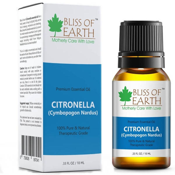 Bliss of Earth Premium Essential Oil Citronella
