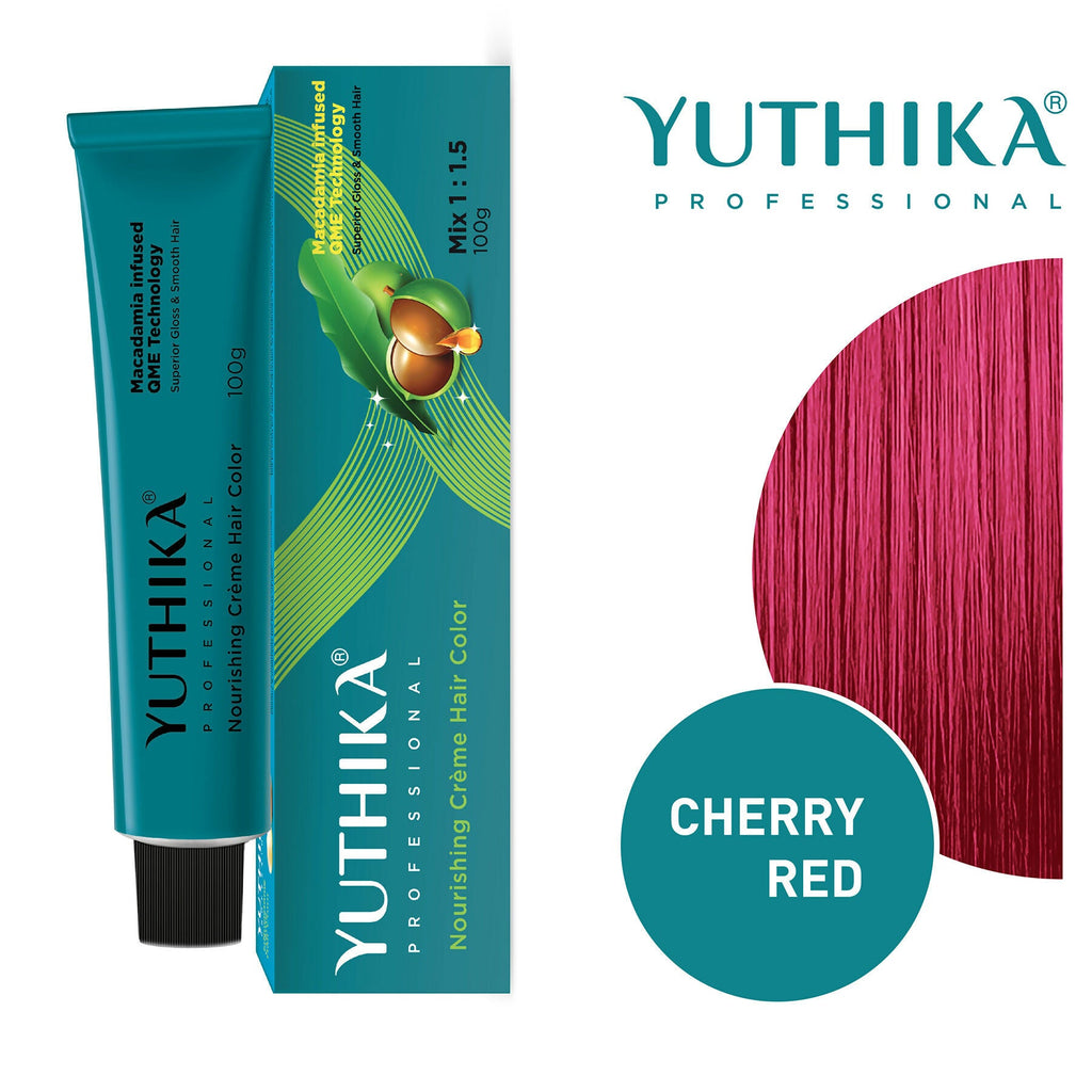 Yuthika Professional Creme Hair Colour - Cherry Red