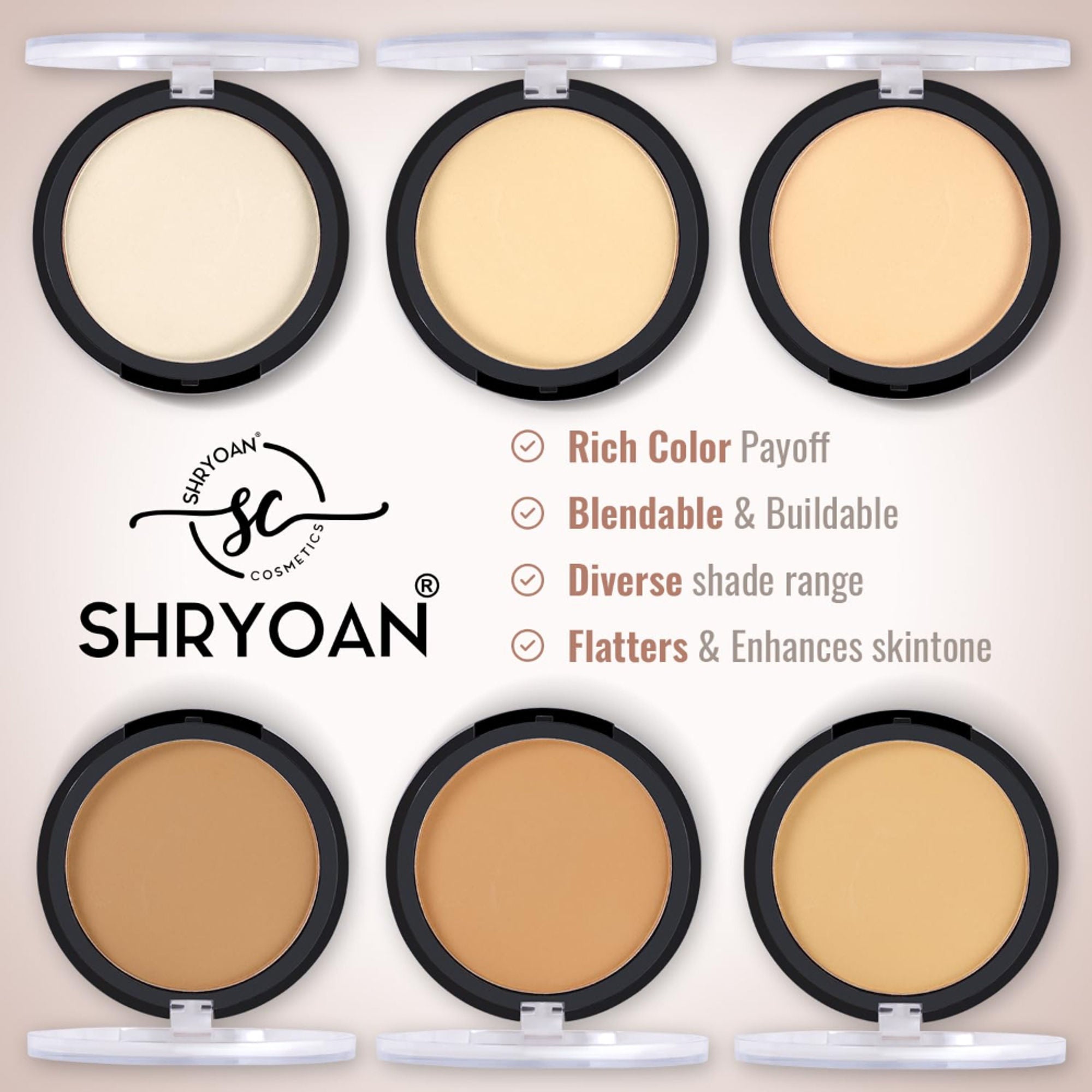 Shryoan Infinite Waterproof Compact Powder - 2