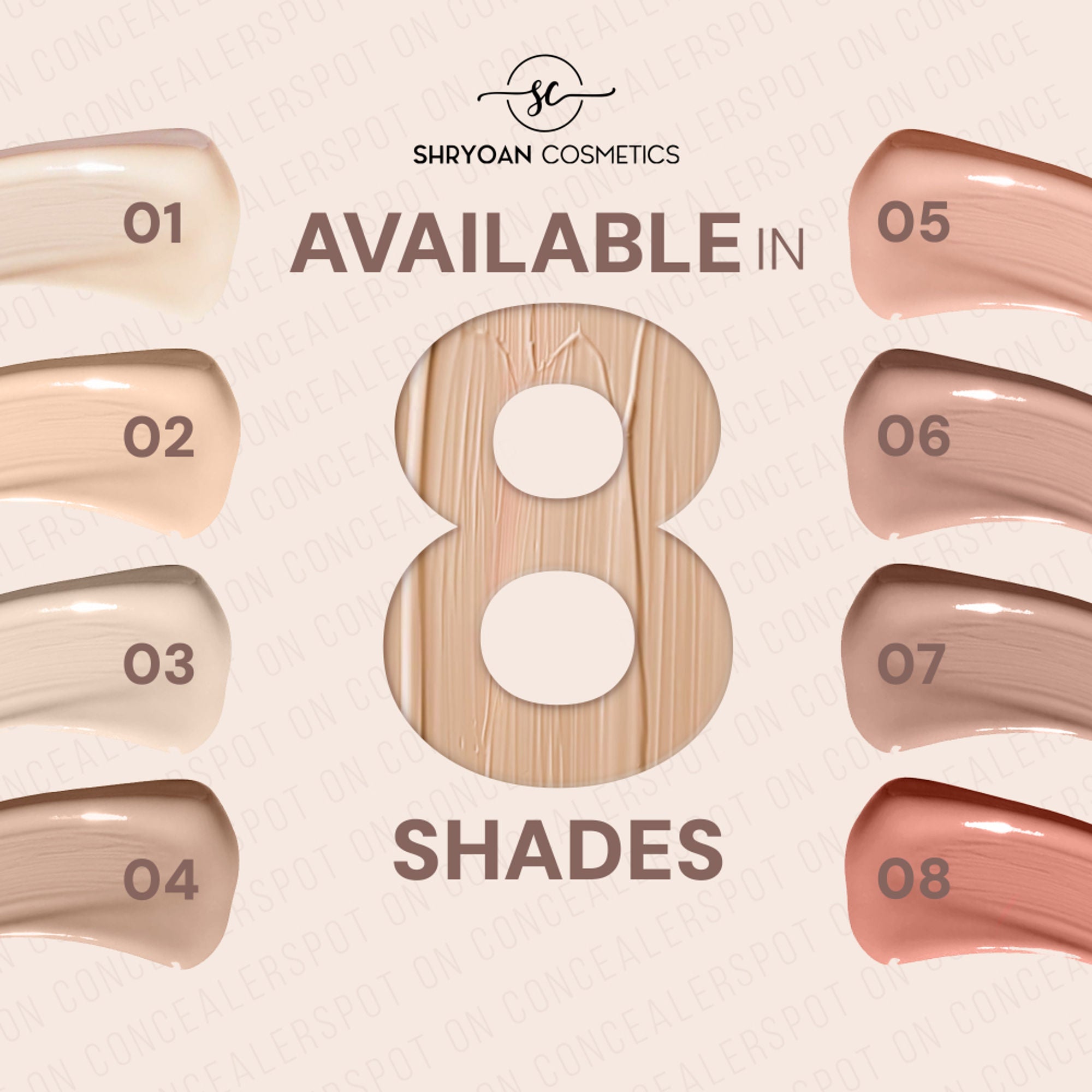 Shryoan Full Coverage and Lightweight Formula Spot on Concealer - 4