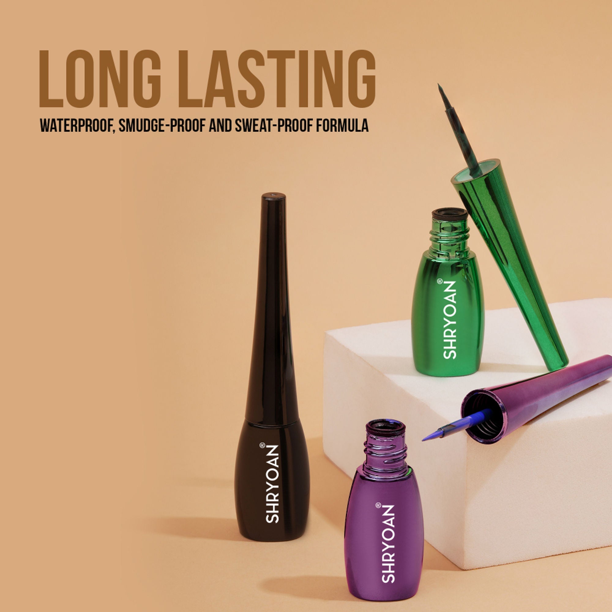 Shryoan Super Flow Eyeliner - Green